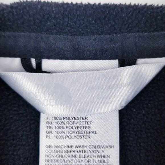 The North Face Women's Black Zip Up Hooded Jacket, size Medium - Picture 5 of 12